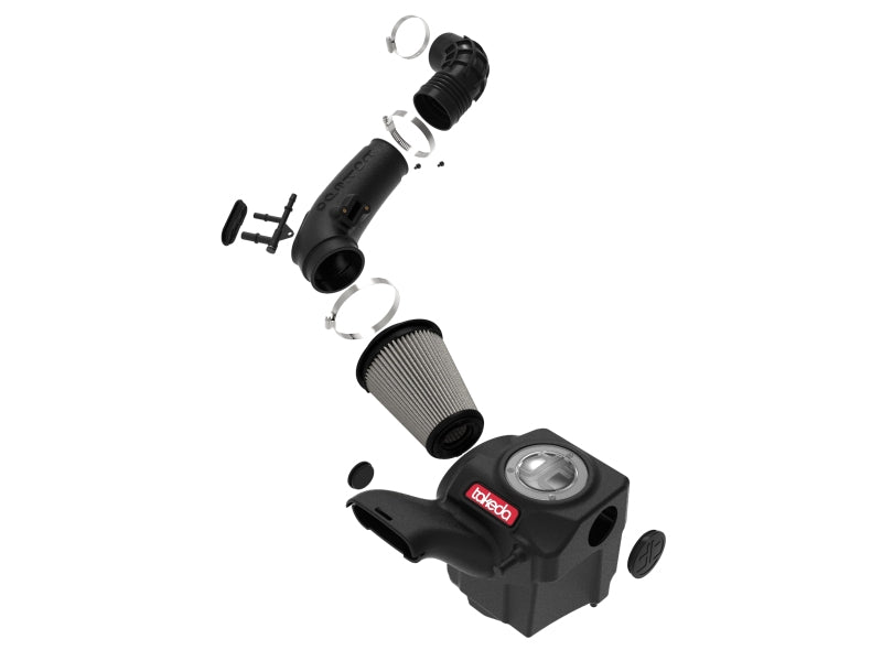 aFe POWER Momentum GT Pro DRY S Cold Air Intake System AFE56-70041D for 2016-2019 Ford Fiesta ST 1.6L
