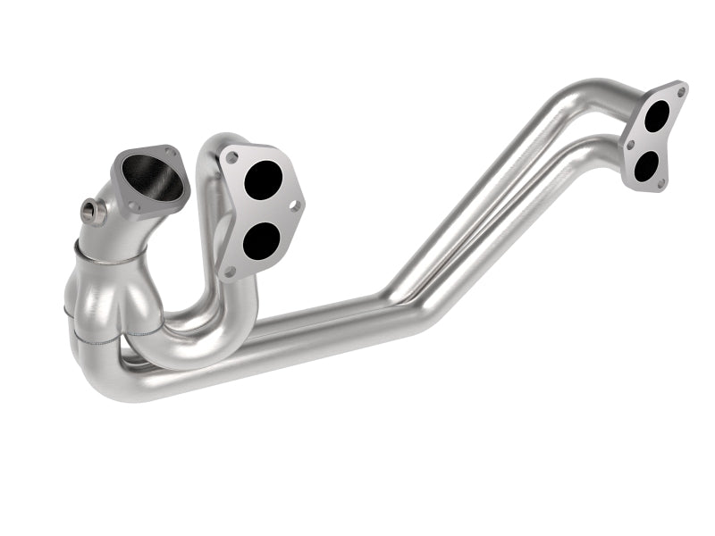 aFe POWER Twisted Steel Long Tube Headers for 2002–2021 Subaru Impreza WRX/STI and Legacy, 2.0L/2.5L Turbo H4, Part Number 48-36803