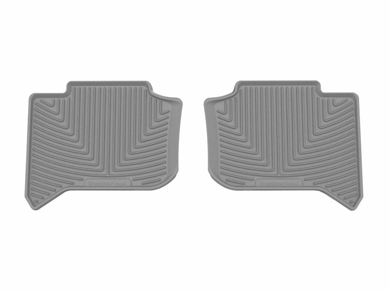WeatherTech 25-26 Toyota 4Runner Rear All-Weather Floor Mats - Gray, Part Number WETW767GR