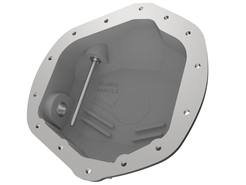 aFe Power Pro Series Rear Differential Cover, Black with Machined Fins, Part Number 46-70392, Dodge Ram 2500/3500