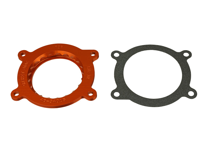 aFe Silver Bullet Throttle Body Spacer Kit for GM 1500 V8 6.2L, Part Number 46-34016