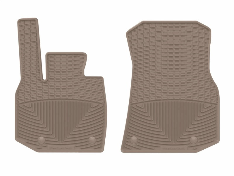 WeatherTech 25-26 BMW X3 Front All-Weather Floor Mats - Tan, Part Number WETW768TN