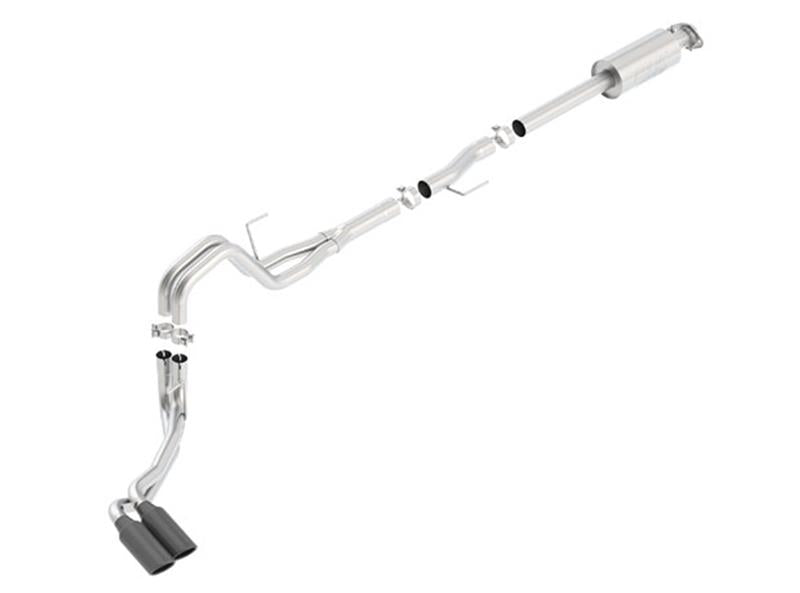 Borla ATAK Cat-Back Exhaust System with Black Chrome Tips for 2015–2020 Ford F-150