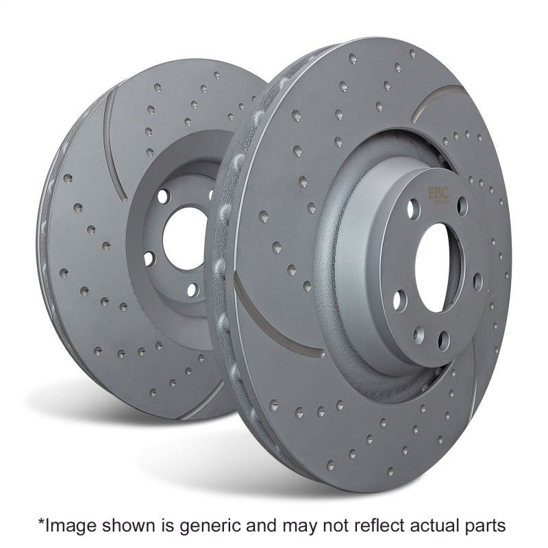 EBC 93-96 Mazda RX7 2.6 Twin Turbo (1.3 Rotary)(Vented Rear Rotors) GD Sport Front Rotors
