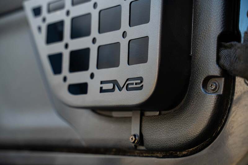DV8 Offroad dveMPJK-07 Slim Front Door MOLLE Pockets for 2011-2018 Jeep Wrangler JK 2-Door