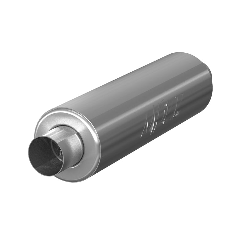 MBRP GP122106 Garage Parts Installer Series Single-Chamber Muffler, 3-Inch Inlet/Outlet, Aluminum