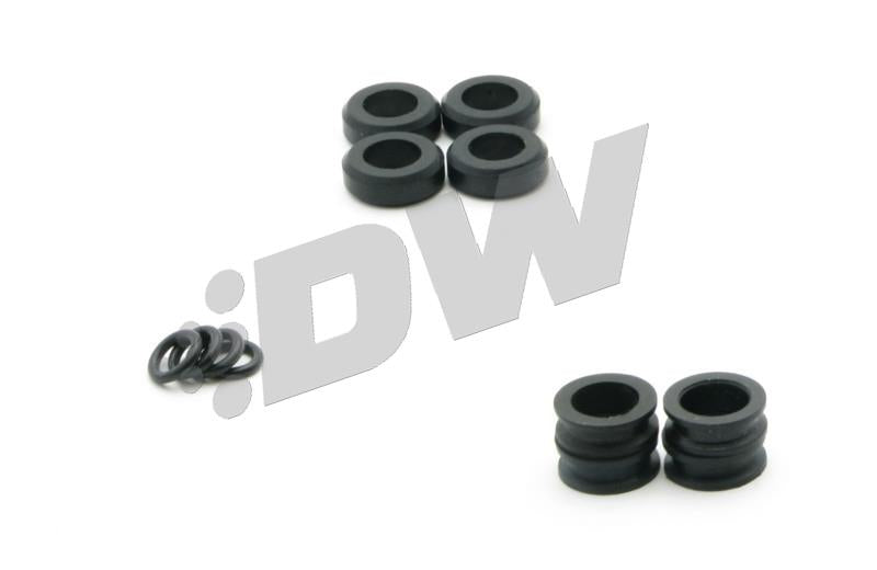 DeatschWerks 550cc Top-Feed Fuel Injectors for 1989-1990 Nissan 240SX SOHC KA24E, Set of 4