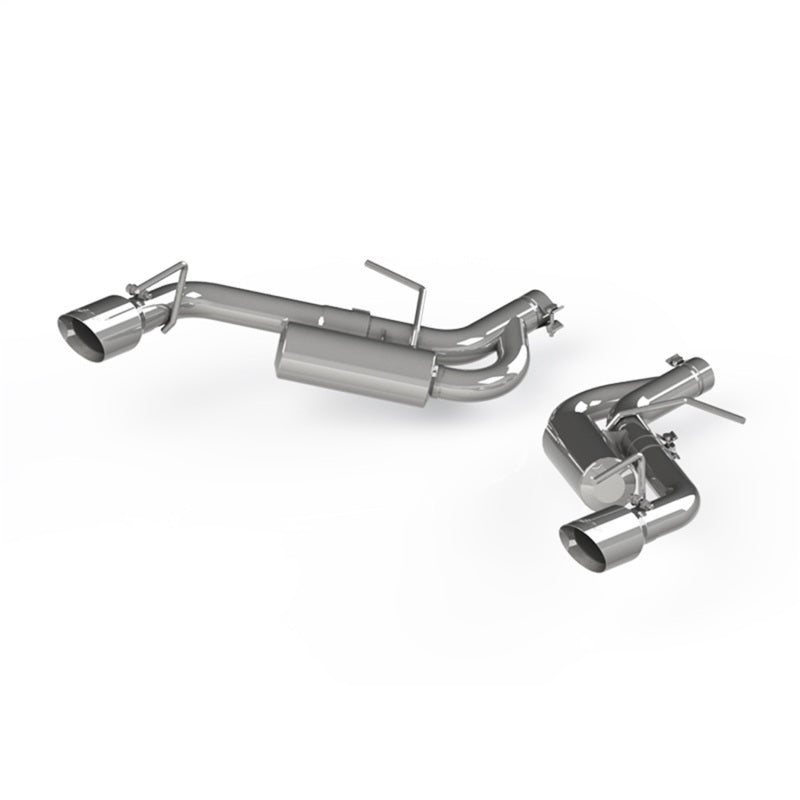 MBRP S7038304 Armor Pro Axle-Back Exhaust System for 2016-2021 Chevrolet Camaro, 2.5-Inch T304 Stainless Steel with 4-Inch Dual-Wall Tips