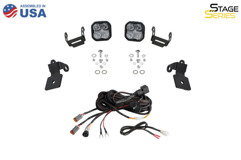 Diode Dynamics DD7634P Polaris RZR Pro A-Pillar LED Pod Bracket Kit