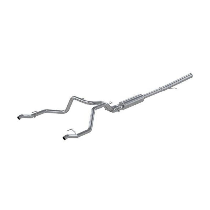 MBRP 19 Chevy Silverado 1500 6.2L 2.5in Catback Dual Rear Exit Aluminized