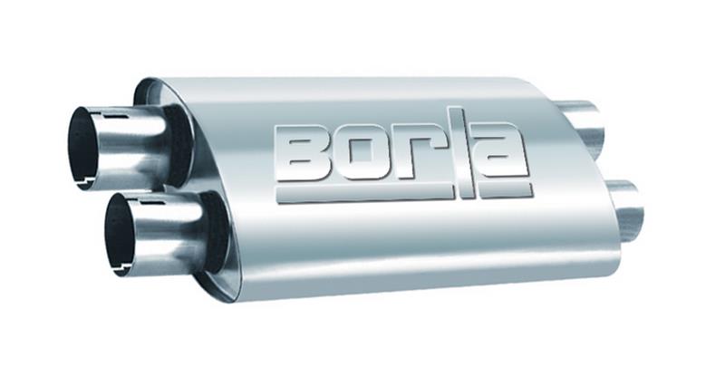 Borla ProXS Muffler 400286 2.5-Inch Dual Inlet/Dual Outlet