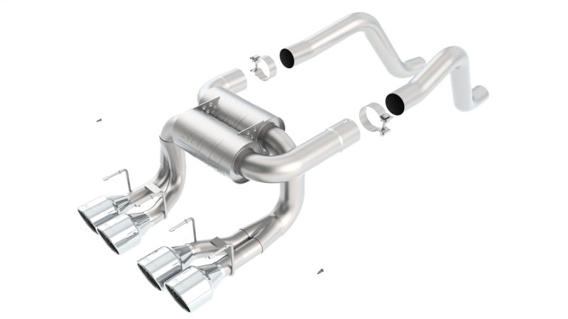 Borla ATAK Axle-Back Exhaust System 11822 for 2006-2013 Chevrolet Corvette Z06 and ZR1