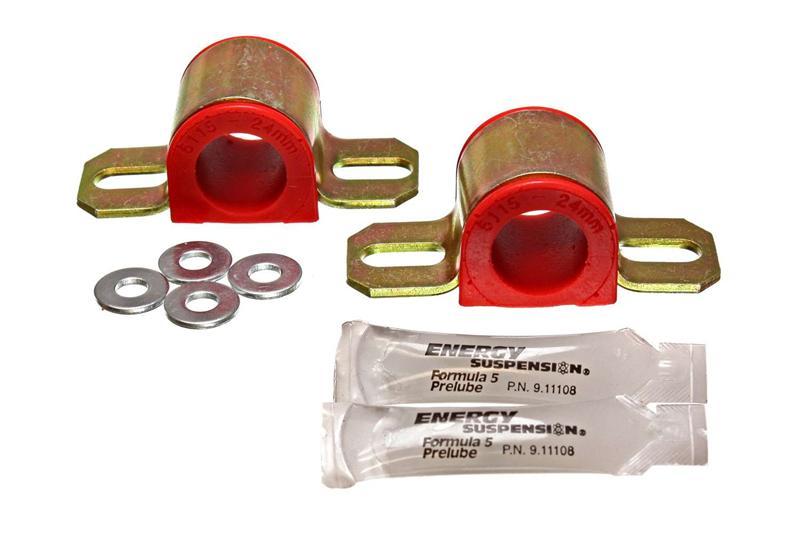 Energy Suspension eng9.5158R Red 7/8 in. Front or Rear Sway Bar Bushing Set
