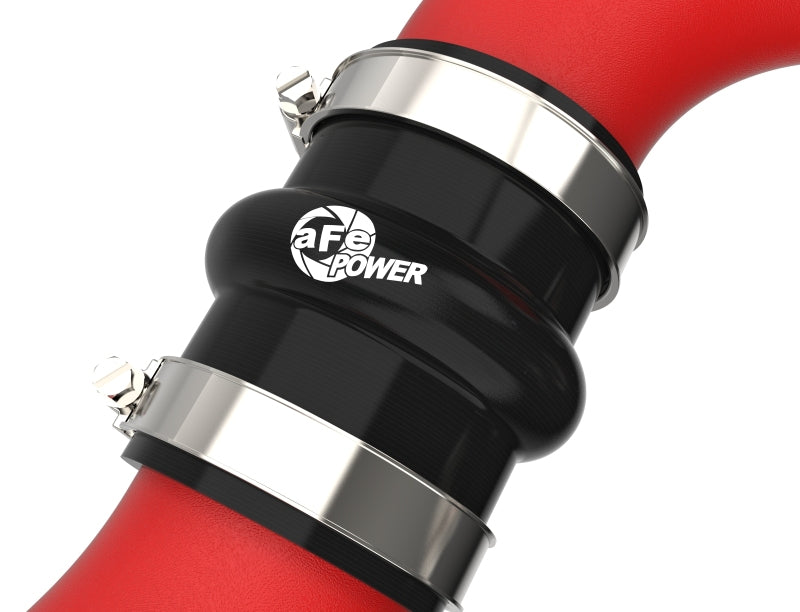 aFe BladeRunner Aluminum Hot and Cold Charge Pipe Kit, Red, Part Number 46-20724-R, for 2024-2026 Toyota Tacoma 2.4L Turbo