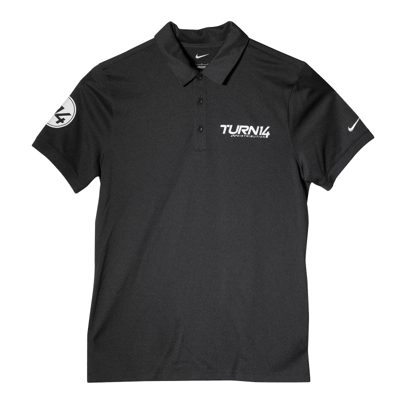 Turn 14 Distribution Black Nike Dri-FIT Polo - XL (T14 Staff Purchase Only)