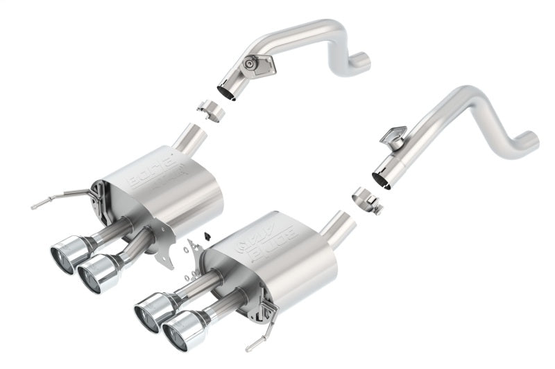 Borla 11881 ATAK Axle-Back Exhaust System for 2014-2019 Chevrolet Corvette C7 6.2L V8