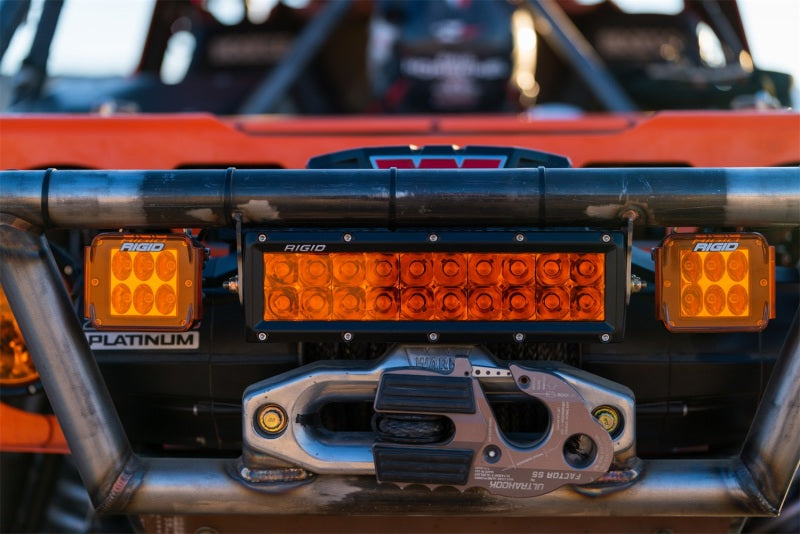 Rigid Industries Protective Polycarbonate Cover - Dually/D2 - Amber