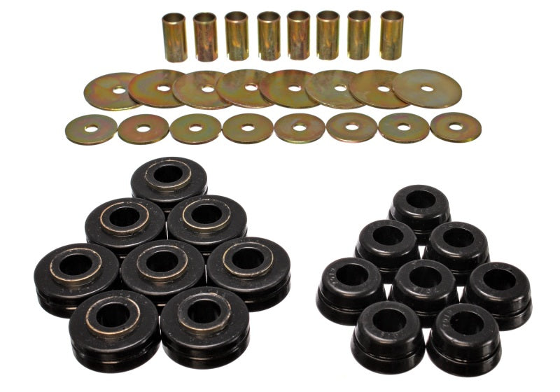 Energy Suspension eng6.4101G Scout II Body Mounts - Black