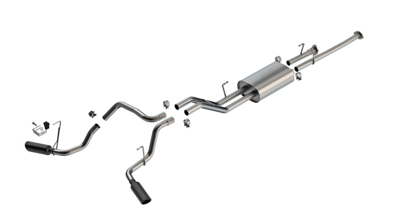 Borla 140332BC Cat-Back Touring Exhaust System for 2011-2014 Toyota Tundra 4.6L/5.7L