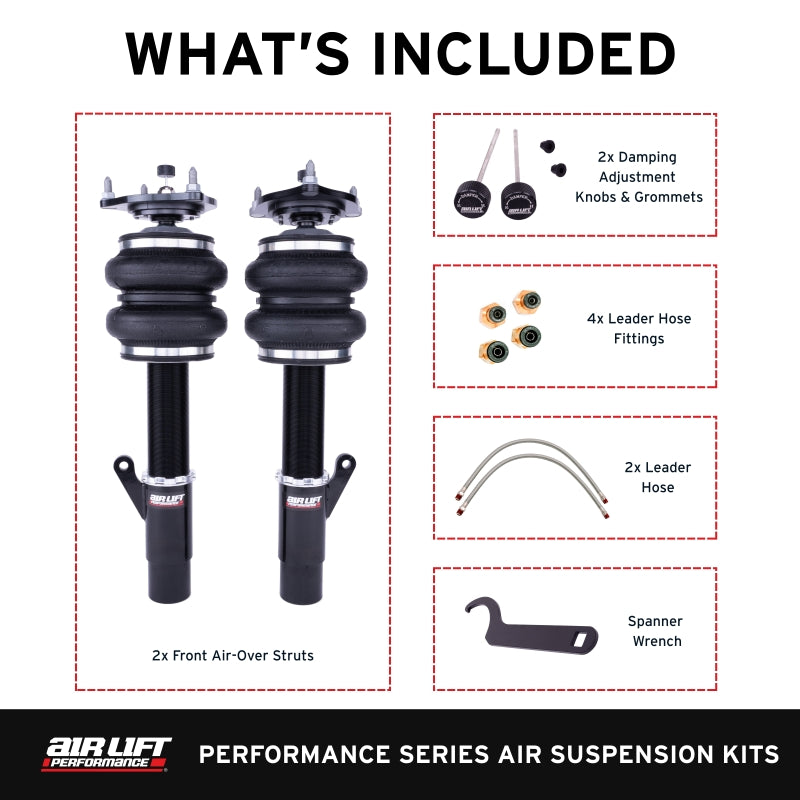 Air Lift Performance 76008 Front Air Suspension Kit for 2018-2025 Honda Accord Sedan
