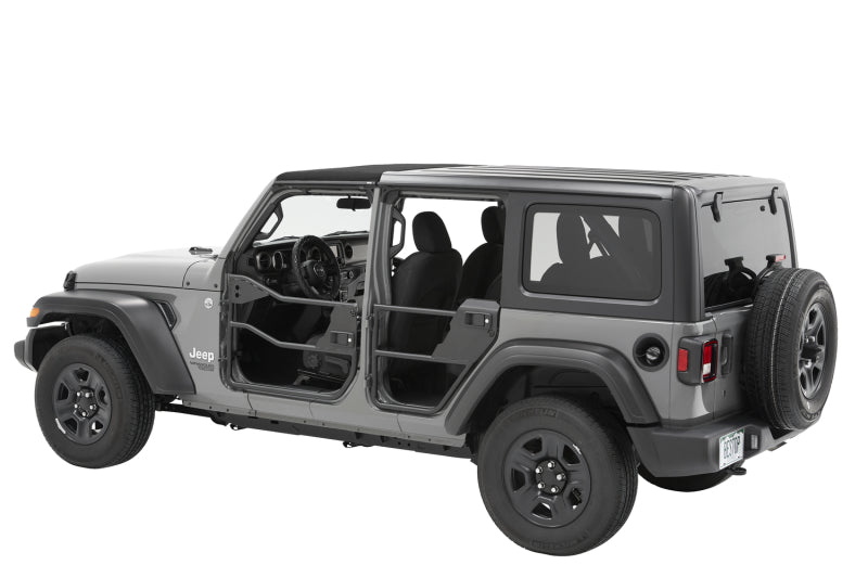 Bestop 20-26 Jeep Gladiator & 18-26 Wrangler JL Element Front Doors in Matte Black