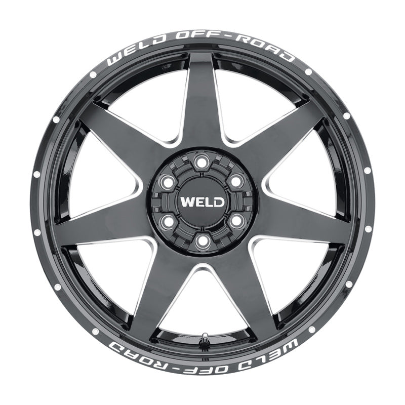 Weld W109 20X10 Retaliate 6X135 6X139.7 ET13 BS6.00 Gloss Black MIL 106.1