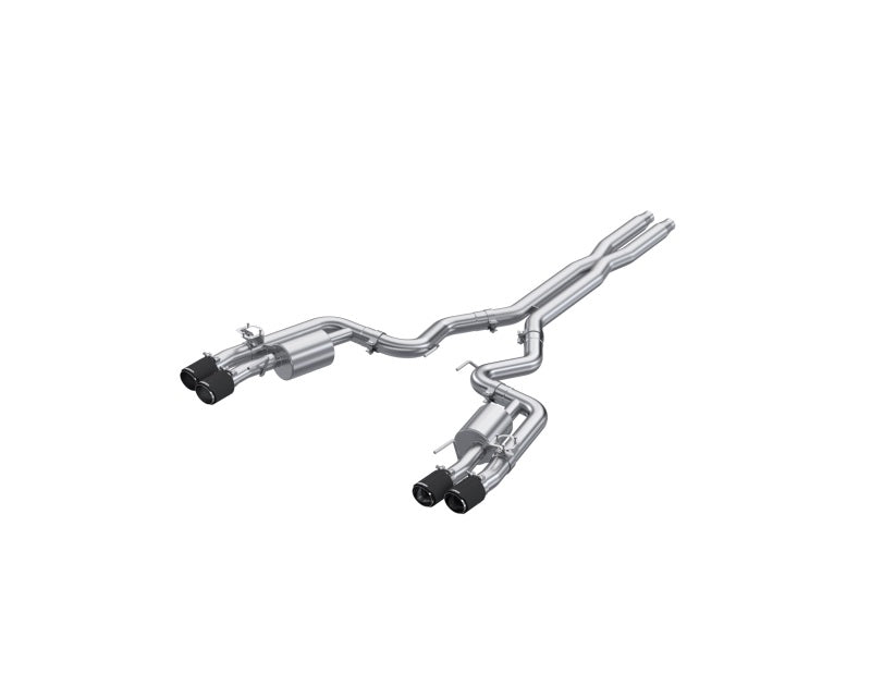 MBRP Armor Pro Series Cat-Back Exhaust System S72553CF for 2024–2026 Ford Mustang GT