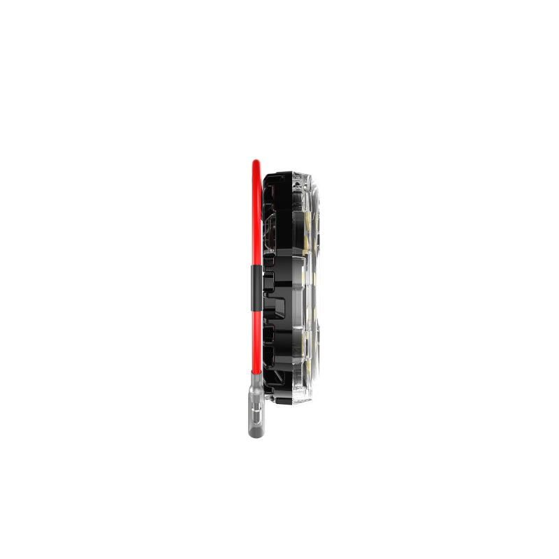 KC HiLiTES Cyclone V2 2.2-Inch 5-Watt LED Accessory Light, Flood Beam, Clear Lens, Part KCL1358