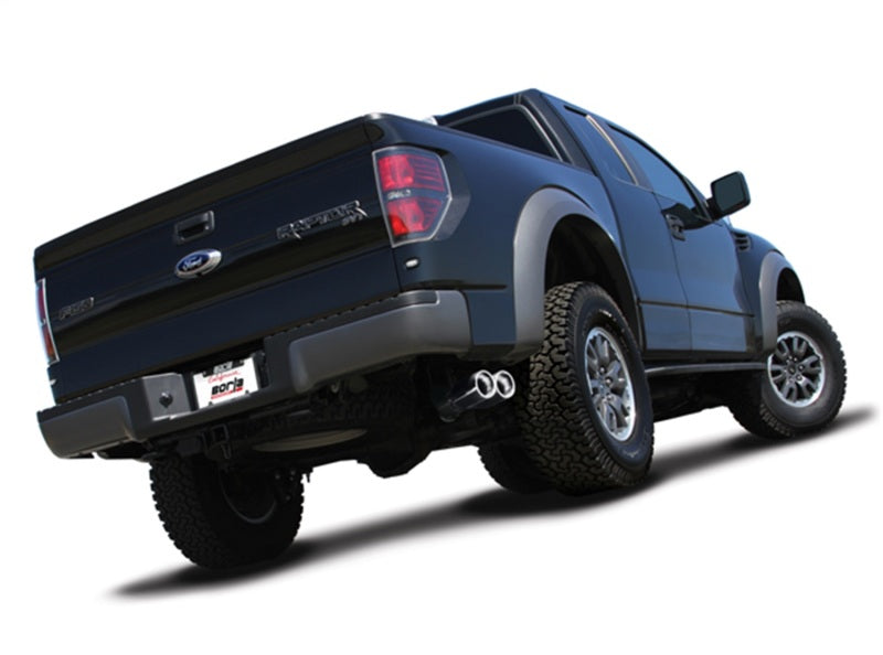 Borla 140404 Touring Cat-Back Exhaust System for 2010-2014 Ford F-150 SVT Raptor 6.2L V8