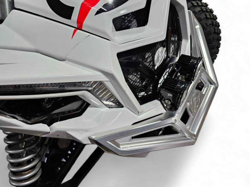 Elektric Offroad 2017+ Can-Am Maverick Billet Front Winch Bumper Anodized Clear