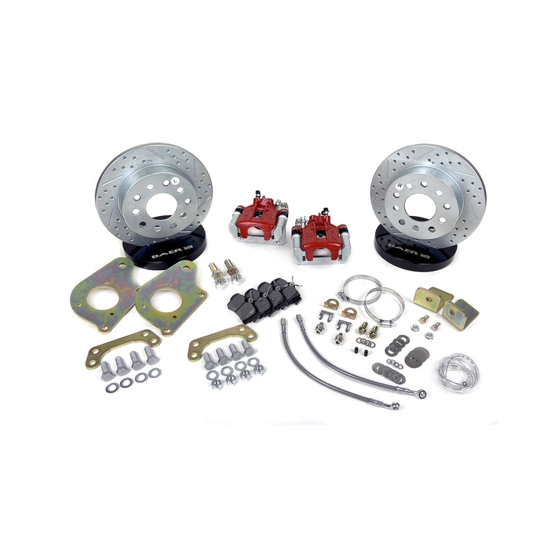 Baer Brakes 78-88 GM Malibu/El Camino/Monte Carlo/Regal 10.5-inch Classic Series Rear Brake Kit - Red