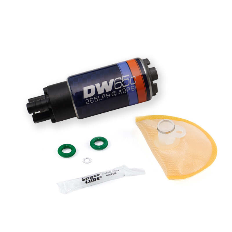 DeatschWerks DW65C 265 LPH Compact In-Tank Fuel Pump with Honda Civic Installation Kit