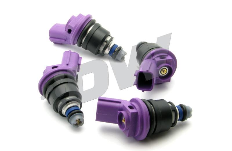 DeatschWerks 370cc Side-Feed Fuel Injectors for Nissan G20, SR20, 240SX SR20DET and KA24DE