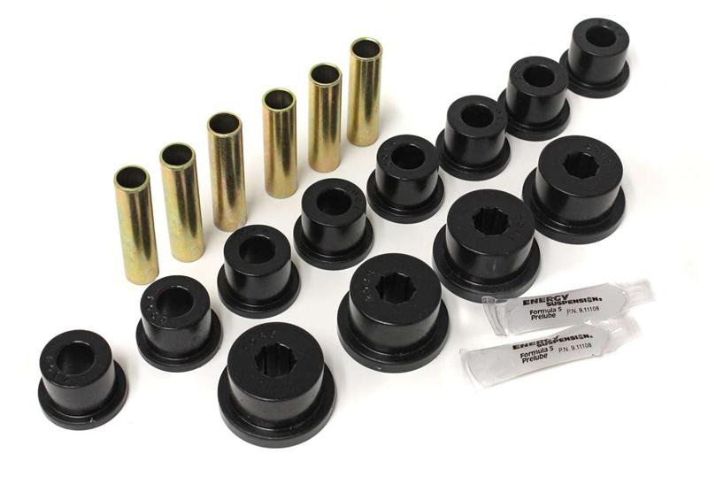 Energy Suspension eng1.2102G Suzuki Samurai Leaf Spring Bushing Set - Black