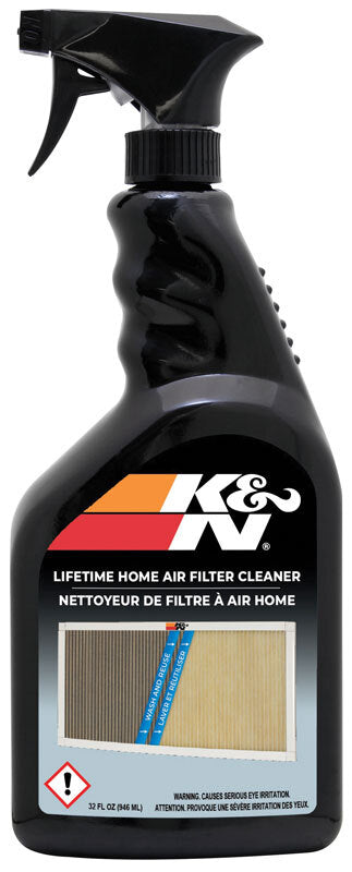 K&N HVAC Filter Cleaner Pump Spray Bottle, 32 Ounce, Part 99-6010