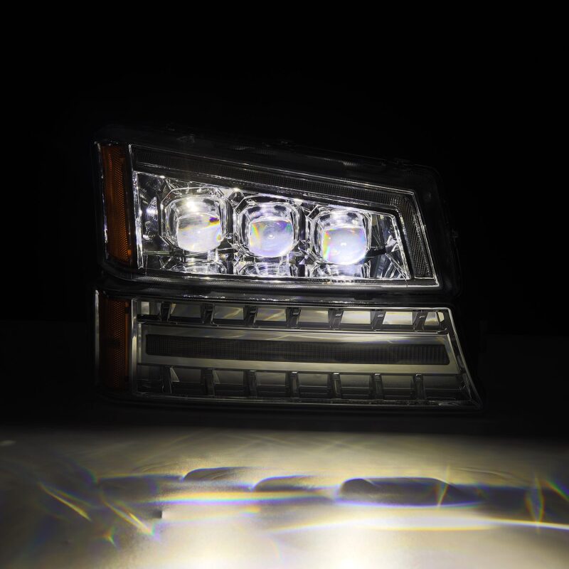 AlphaRex ARX880255 NOVA-Series Projector Headlights for 2003-2006 Chevy Silverado and Avalanche