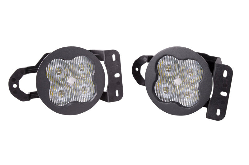 Diode Dynamics SS3 Dual-Color LED Fog Light Kit for 2018-2026 Jeep Wrangler and Gladiator - Part Number DD8944