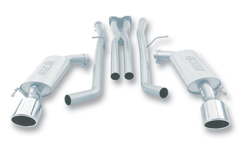 Borla 140165 S-Type Cat-Back Exhaust System for 2005-2006 Pontiac GTO 6.0L V8