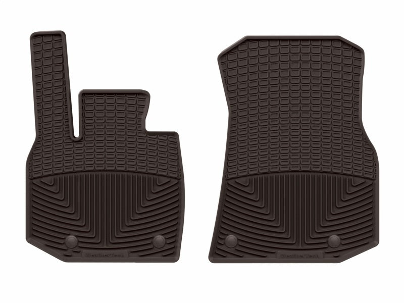 WeatherTech All-Weather Floor Mats for BMW X3 (2025-2026) Front - Cocoa, Part Number WETW768CO