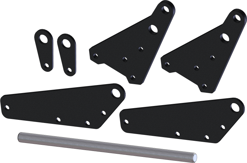 KFI Pro 2.0 Tube 4In Leveling Kt