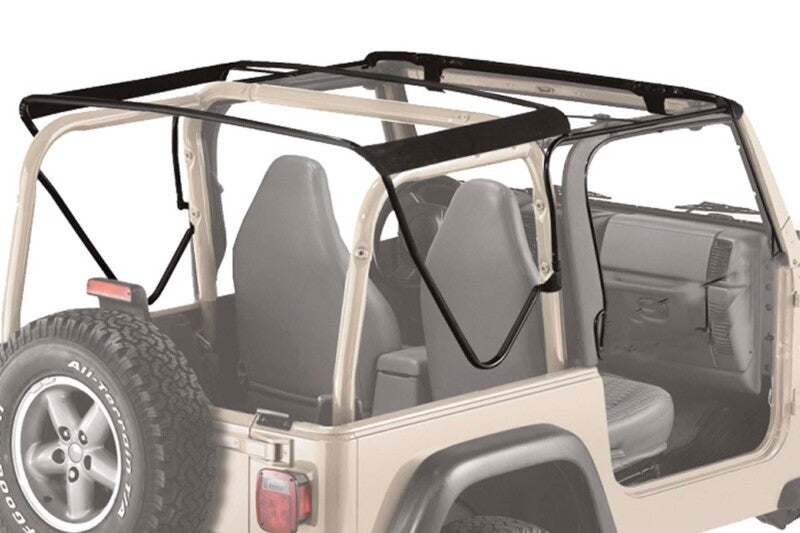 Bestop Bow & Frame Hardware Kit for Jeep Wrangler TJ 1997-2006 – Factory Style Replacement
