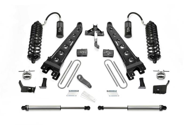 Fabtech fabK2227DL - 17-21 Ford F-250/F-350 4WD 4 in. Radius Arm System with Dirt Logic 4.0 and 2.25 Shocks