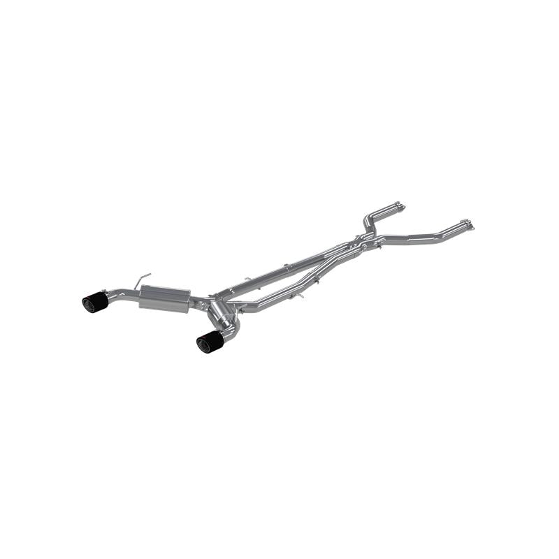 MBRP S44003CF Armor Pro Cat-Back Exhaust System for 2016-2019 Infiniti Q50 3.0L