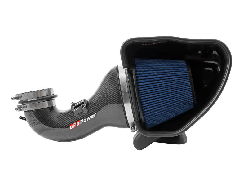 aFe Track Series Carbon Fiber Intake System with Pro 5R Filter for 2017-2024 Chevrolet Camaro ZL1 6.2L V8 | 57-10018R
