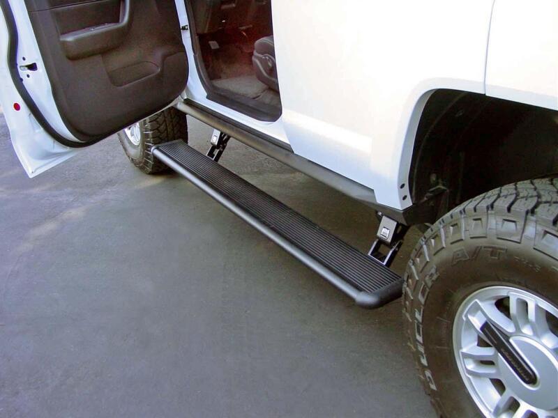 AMP Research PowerStep Automatic Running Boards AMP75116-01A for 2005-2010 Hummer H3 and 2009-2010 Hummer H3T