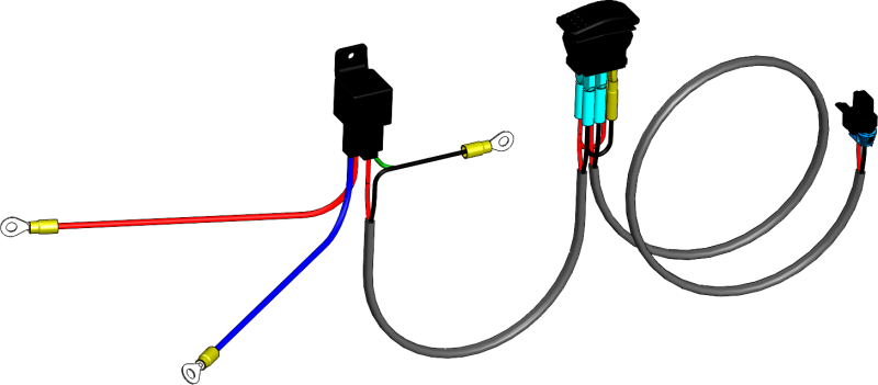 KFI Kfi Wire Harness Hyd Actuator