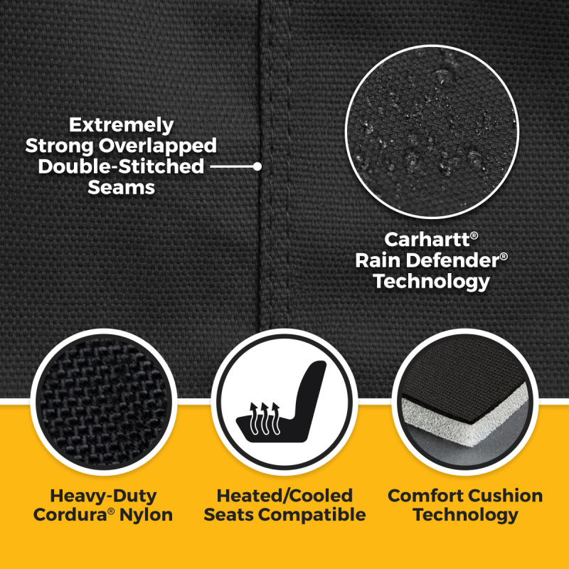 Covercraft Custom Front Seat Cover for 2024-2025 Jeep Wrangler - Carhartt Super Dux Precision Fit Buckets