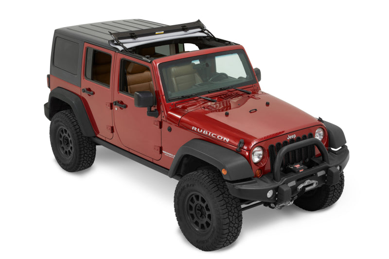 Bestop Sunrider for Hardtop – Jeep 2007-2018 Wrangler JK, Black Diamond, 2-Door & 4-Door