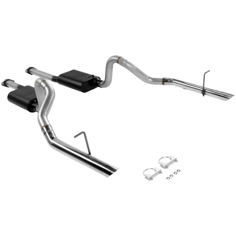 Flowmaster American Thunder Cat-Back Exhaust System for 1994-1997 Ford Mustang GT and Cobra with 4.6L/5.0L Engines