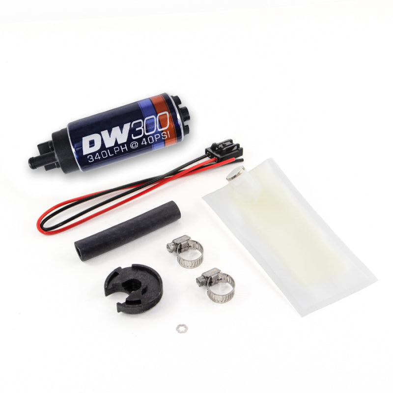 DeatschWerks DW300 340 LPH In-Tank Fuel Pump with Miata Installation Kit, Part Number DWK9-301-0848